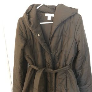 Motherhood maternity lightweight puffer coat